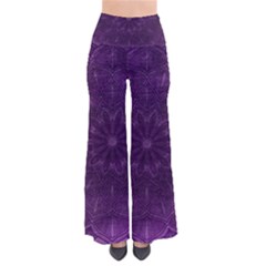 Background Purple Mandala Lilac Pants by Celenk