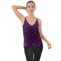 Background Purple Mandala Lilac Cami