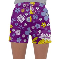 Floral Flowers Sleepwear Shorts