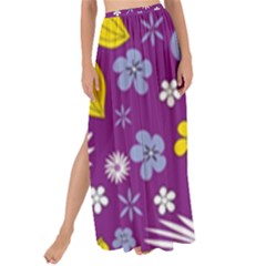 Floral Flowers Maxi Chiffon Tie-up Sarong