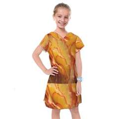 Flowers Leaves Leaf Floral Summer Kids  Drop Waist Dress