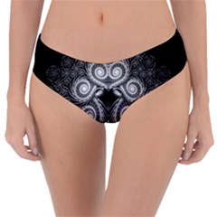 Fractal Filigree Lace Vintage Reversible Classic Bikini Bottoms