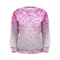 Halftone Dot Background Pattern Women s Sweatshirt by Celenk