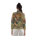 Wings Feathers Cubism Mosaic Wind Breaker (Women) View2