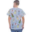 Christmas angels  Men s V-Neck Scrub Top View2