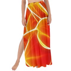 Arrangement Butterfly Aesthetics Orange Background Maxi Chiffon Tie-up Sarong