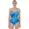 Block Chain Data Records Concept Sweetheart Tankini Set View1