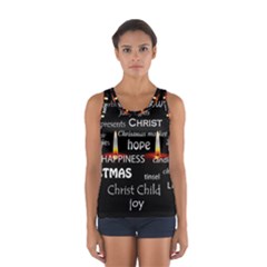 Candles Christmas Advent Light Sport Tank Top  by Celenk