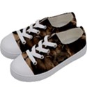 African Lion Mane Close Eyes Kids  Low Top Canvas Sneakers View2