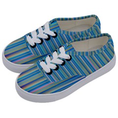 Colorful Color Arrangement Kids  Classic Low Top Sneakers