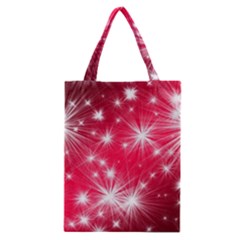 Christmas Star Advent Background Classic Tote Bag by Celenk