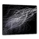 Flash Black Thunderstorm Canvas 24  x 20  View1