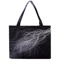 Flash Black Thunderstorm Mini Tote Bag by Celenk