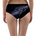 Flash Black Thunderstorm Reversible Mid-Waist Bikini Bottoms View2