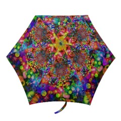 Background Color Pattern Structure Mini Folding Umbrellas by Celenk