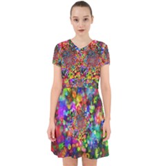 Background Color Pattern Structure Adorable In Chiffon Dress