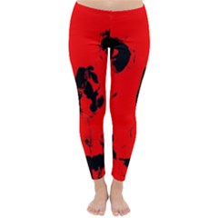 Halloween Face Horror Body Bone Classic Winter Leggings