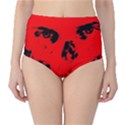 Halloween Face Horror Body Bone High-Waist Bikini Bottoms View1