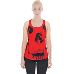 Halloween Face Horror Body Bone Piece Up Tank Top