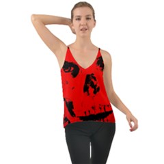 Halloween Face Horror Body Bone Cami