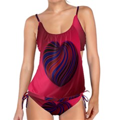 Heart Love Luck Abstract Tankini Set by Celenk