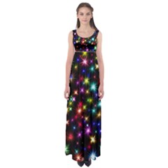 Fireworks Rocket New Year S Day Empire Waist Maxi Dress by Celenk