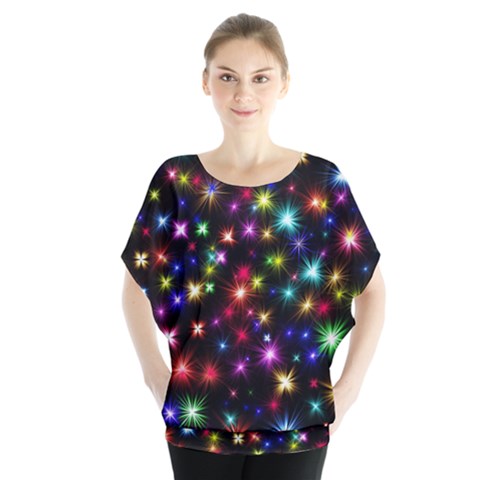 Fireworks Rocket New Year S Day Blouse by Celenk