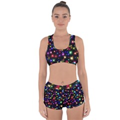 Fireworks Rocket New Year S Day Racerback Boyleg Bikini Set