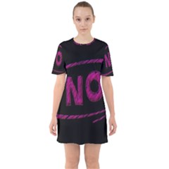 No Cancellation Rejection Sixties Short Sleeve Mini Dress