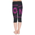 No Cancellation Rejection Kids  Capri Leggings  View2