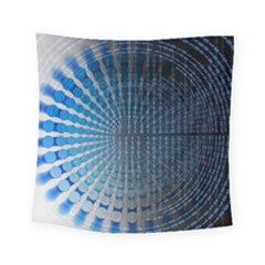 Data Computer Internet Online Square Tapestry (small)