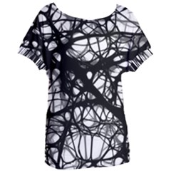 Neurons Brain Cells Brain Structure Women s Oversized Tee