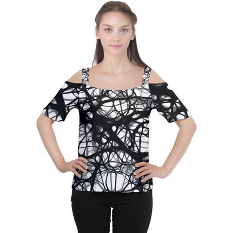 Neurons Brain Cells Brain Structure Cutout Shoulder Tee by Celenk