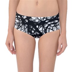 Neurons Brain Cells Brain Structure Mid-waist Bikini Bottoms by Celenk