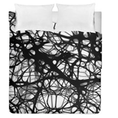 Neurons Brain Cells Brain Structure Duvet Cover Double Side (queen Size) by Celenk