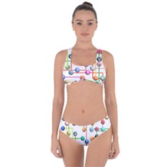 Icon Media Social Network Criss Cross Bikini Set