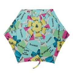 Stickies Post It List Business Mini Folding Umbrellas by Celenk