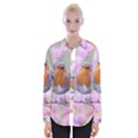 Spring Bird Bird Spring Robin Womens Long Sleeve Shirt View1