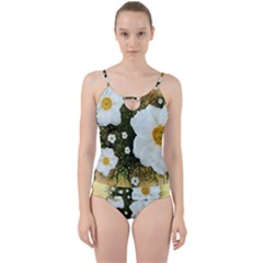 Summer Anemone Sylvestris Cut Out Top Tankini Set