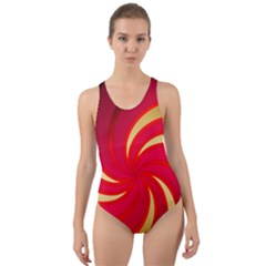 Tinker Color Share Many About Cut-out Back One Piece Swimsuit