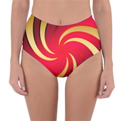 Tinker Color Share Many About Reversible High-waist Bikini Bottoms