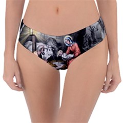 The Birth Of Christ Reversible Classic Bikini Bottoms by Valentinaart