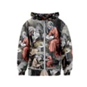 The birth of Christ Kids  Zipper Hoodie View1