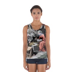 The Birth Of Christ Sport Tank Top  by Valentinaart