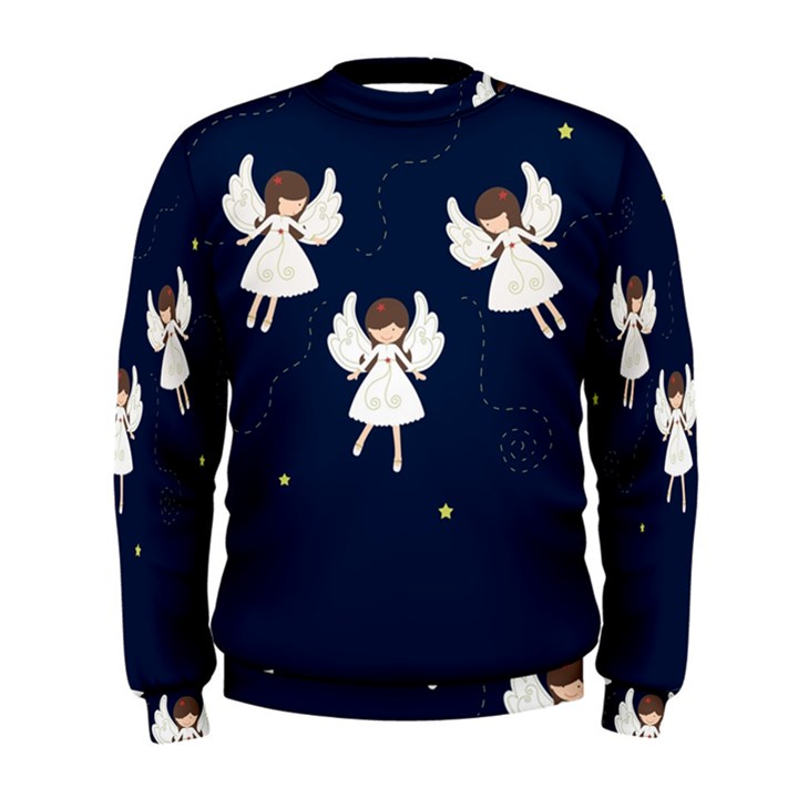 Christmas angels  Men s Sweatshirt