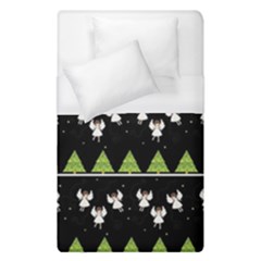 Christmas Angels  Duvet Cover (single Size) by Valentinaart