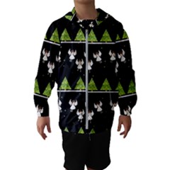 Christmas Angels  Hooded Wind Breaker (kids) by Valentinaart