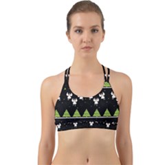 Christmas Angels  Back Web Sports Bra