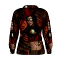 Steampunk, Wonderful Steampunk Lady Women s Sweatshirt View2