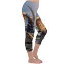 Wonderful Seascape With Mushroom House Capri Winter Leggings  View3